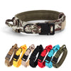 Tactical Dogs Collar Traction Rope Adjustable Military Pets Collars German Shepherd Training Medium Large Dog Pet Accessories